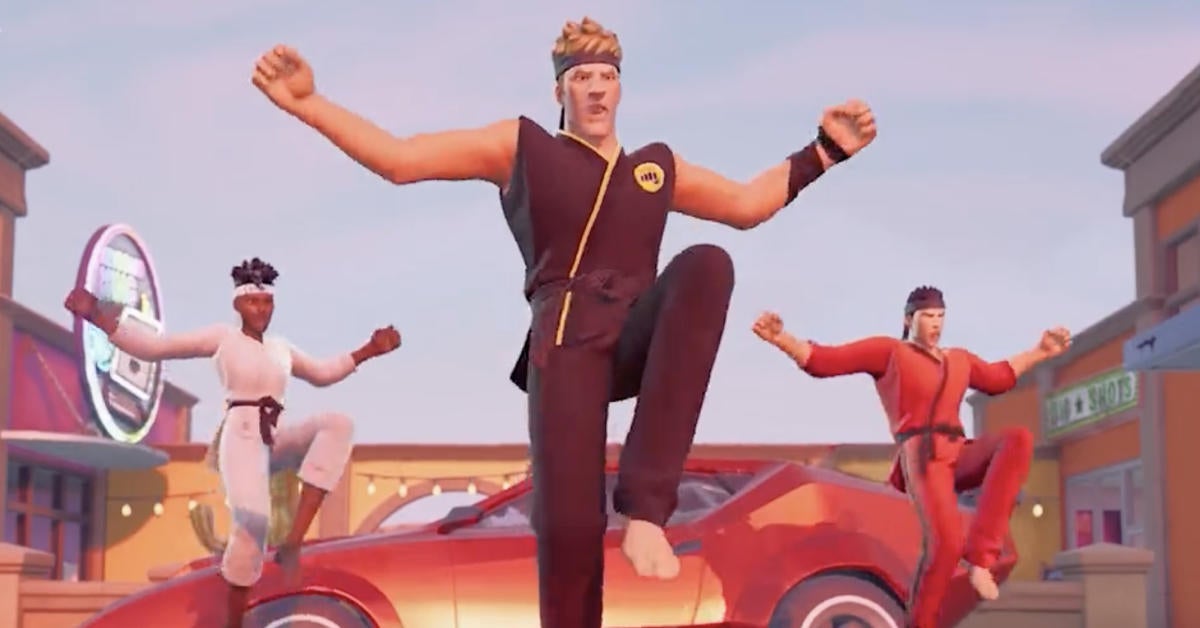 Fortnite revela nuevos conjuntos de Cobra Kai