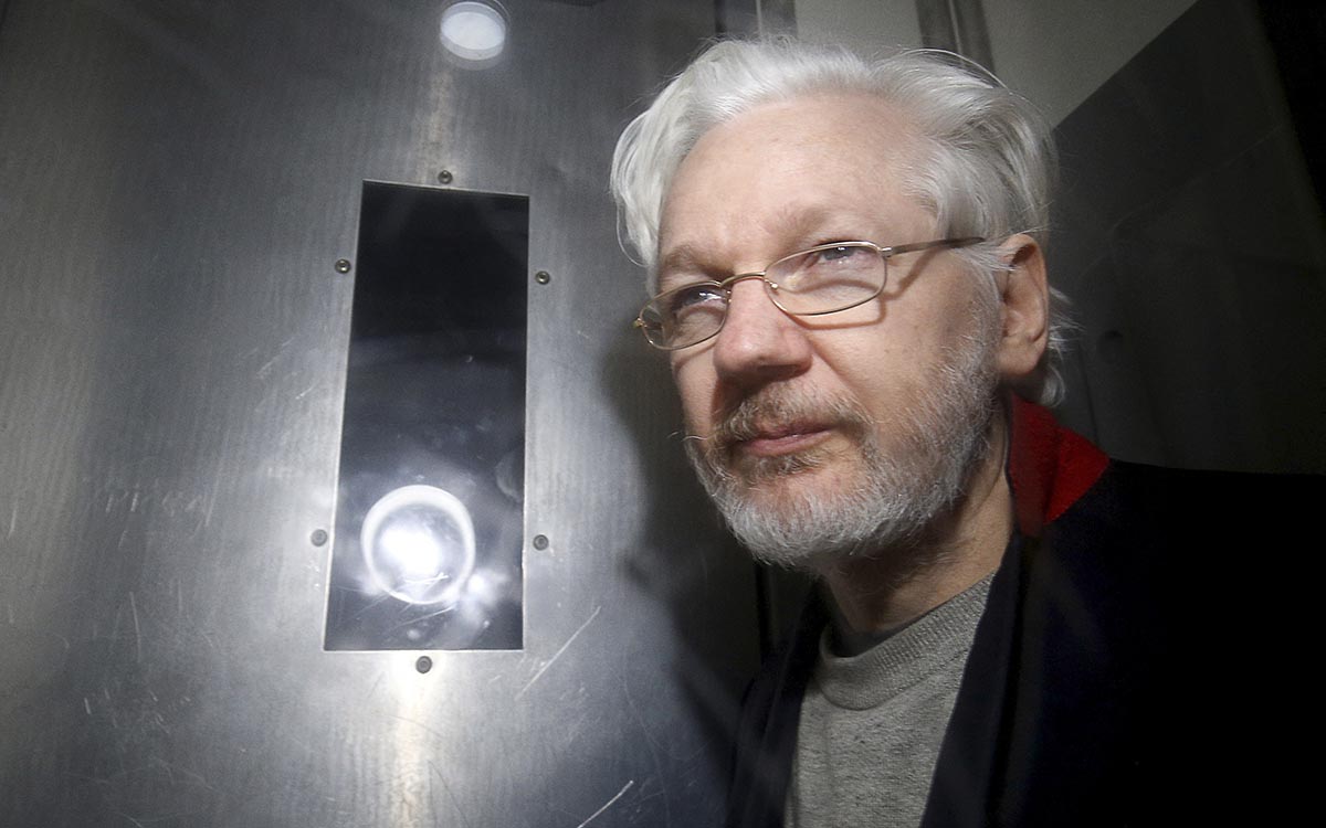 Julian Assange tuvo un derrame cerebral en octubre en la prisión británica de Belmarsch