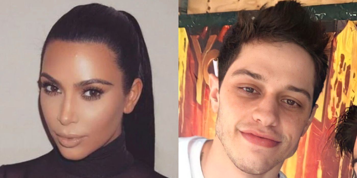 Kim Kardashian niega haber retocado la foto de Pete Davidson con Photoshop