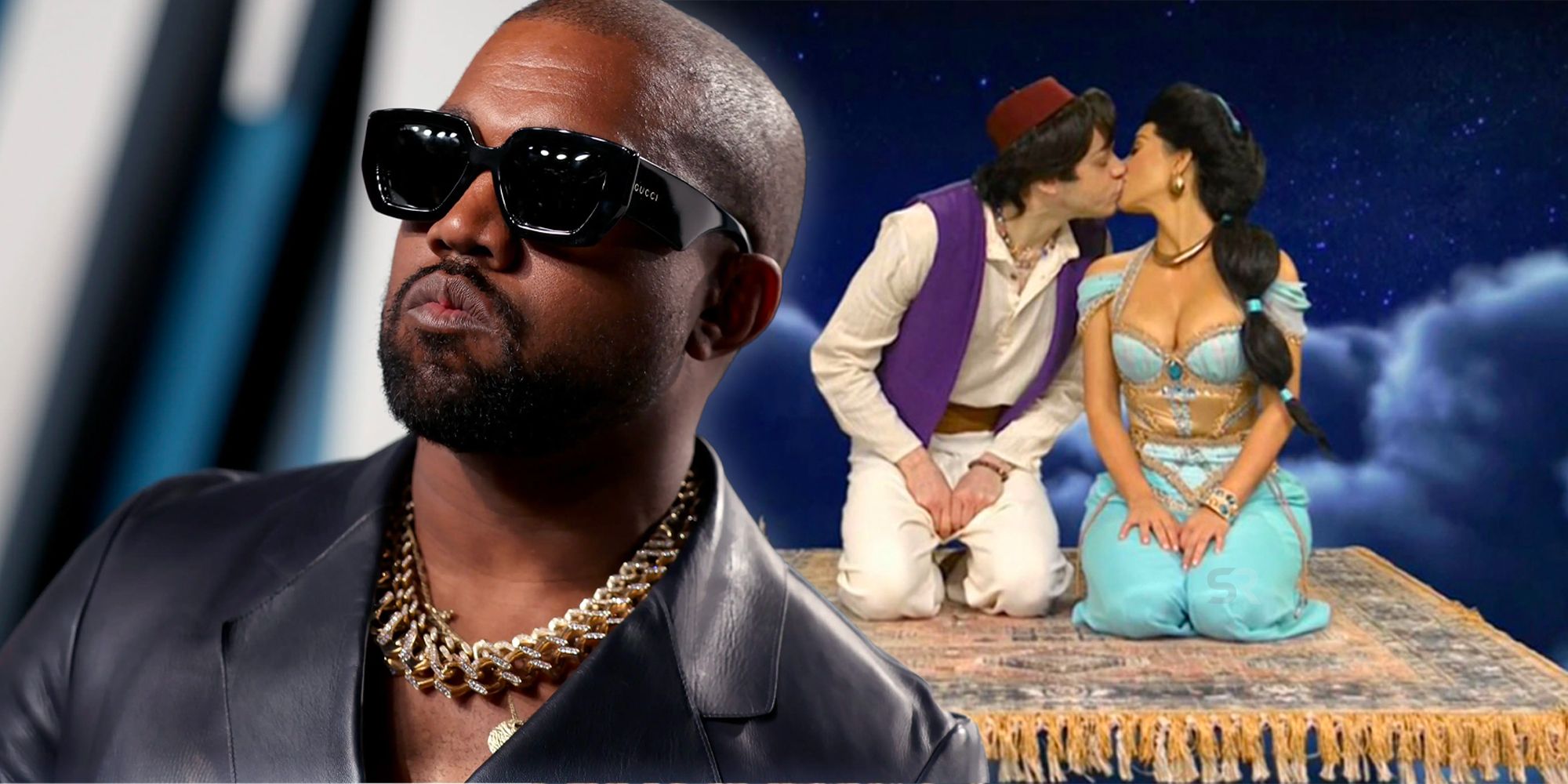Kanye West se preocupa por la influencia de Pete Davidson en Kim Kardashian