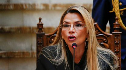 La Fiscalía boliviana presenta una acusación formal en contra de Jeanine Áñez por autoproclamarse presidenta