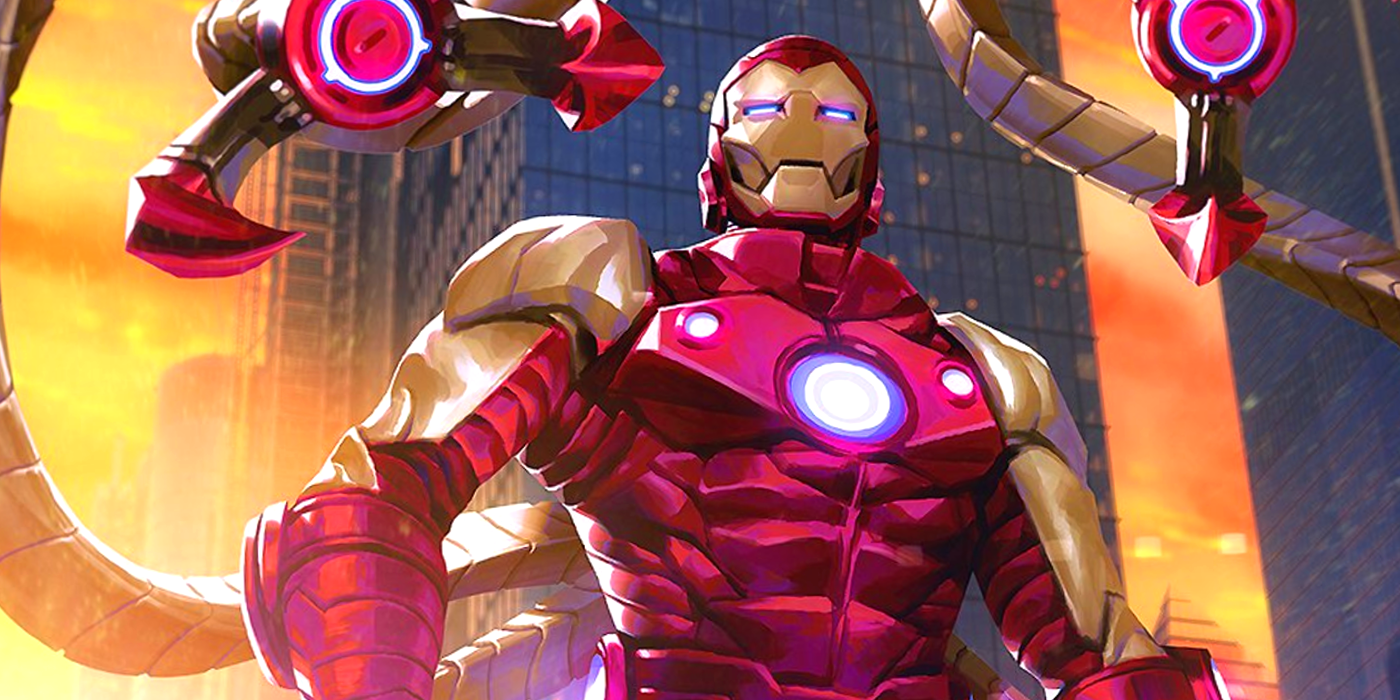 La armadura más nueva de Iron Man le da un rediseño inspirado en Doctor Octopus