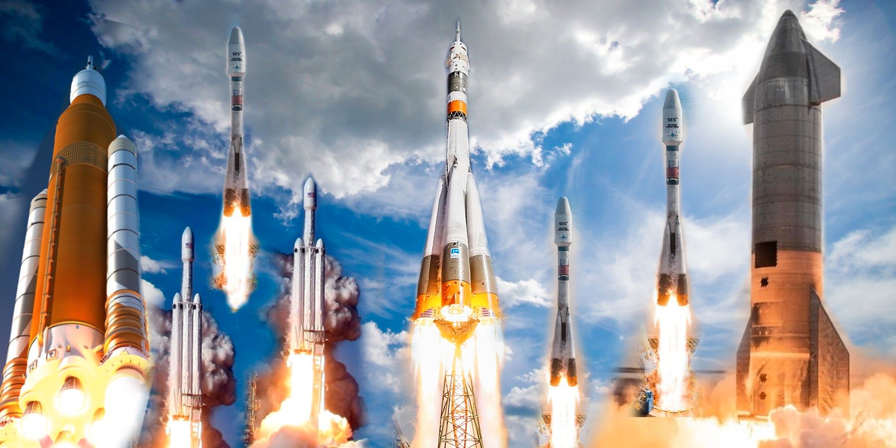 La friolera de 145 cohetes lanzados al espacio en 2021, y 2022 seguirá su ejemplo