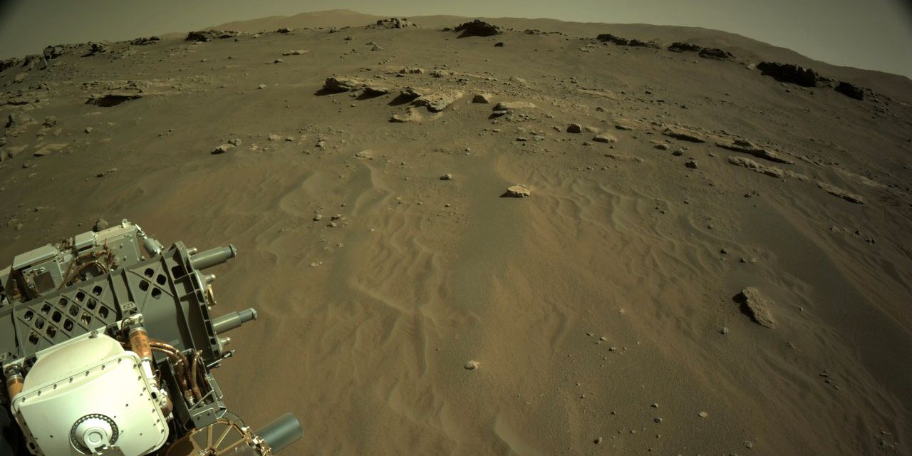 La perseverancia solo miró dentro de Marte y encontró algo emocionante