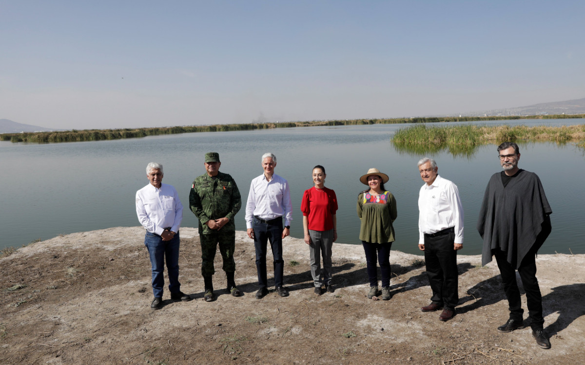 Lago de Texcoco contará con área protegida de 14 mil hectáreas