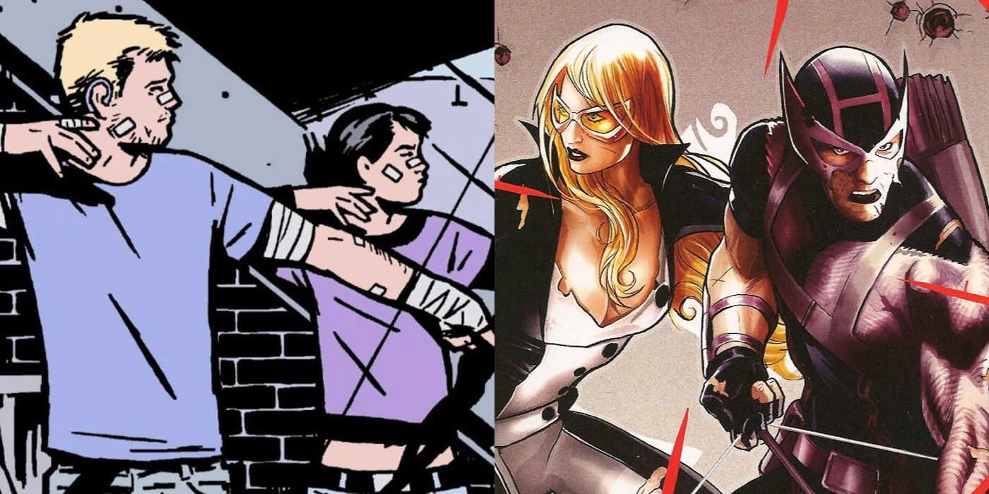 Las 10 mejores relaciones de Hawkeye en Marvel Comics