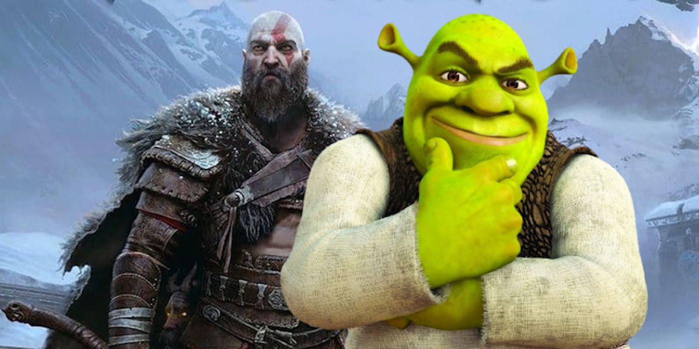 Las comparaciones de God of War Ragnarök Shrek son inquietantemente precisas