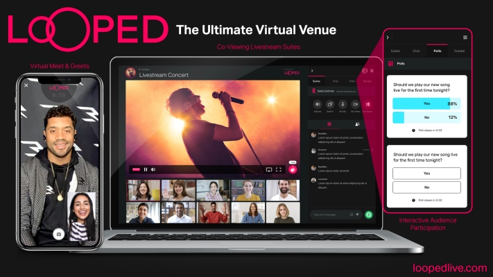 Looped recauda $ 7.7 millones para expandir su plataforma interactiva de eventos en vivo