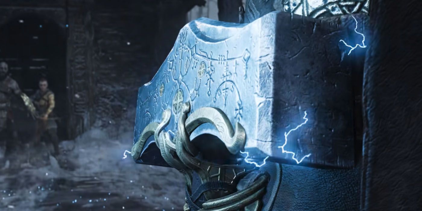 Los jugadores de God of War Ragnarök discuten si Kratos levantará a Mjölnir