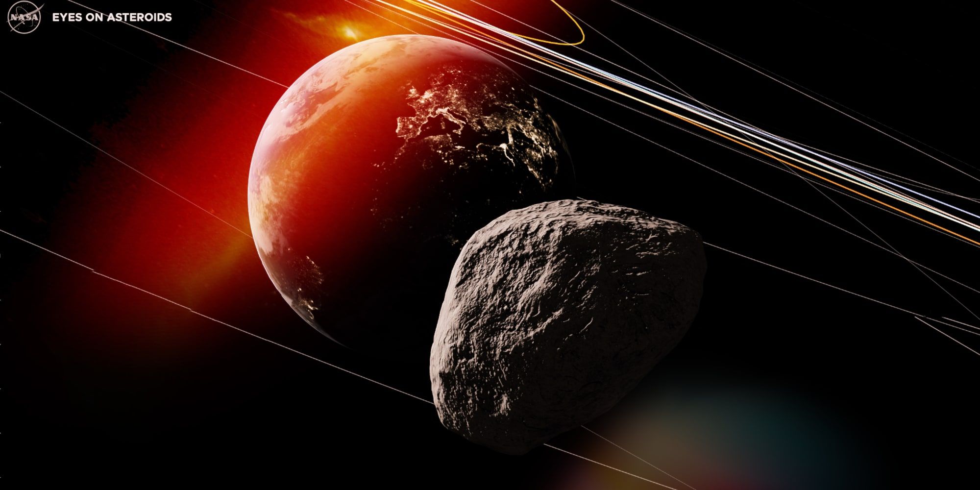Los ‘ojos en los asteroides’ de la NASA le permiten ver exactamente qué tan cerca están