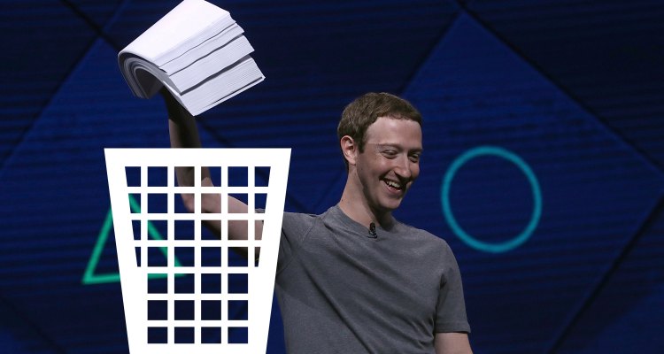 Los prototipos de Facebook se deshacen 6 meses después de que Zuckerberg se retractara de los mensajes