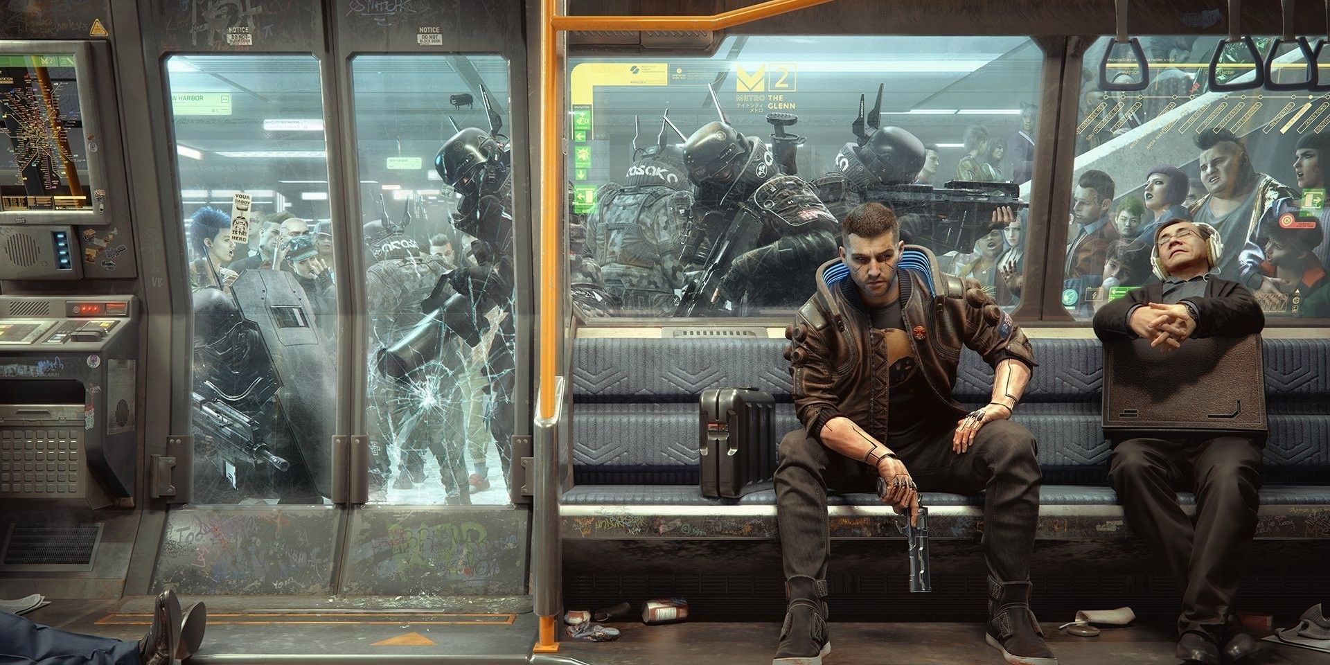 Metro de Cyberpunk 2077 finalmente agregado al juego gracias a los modders