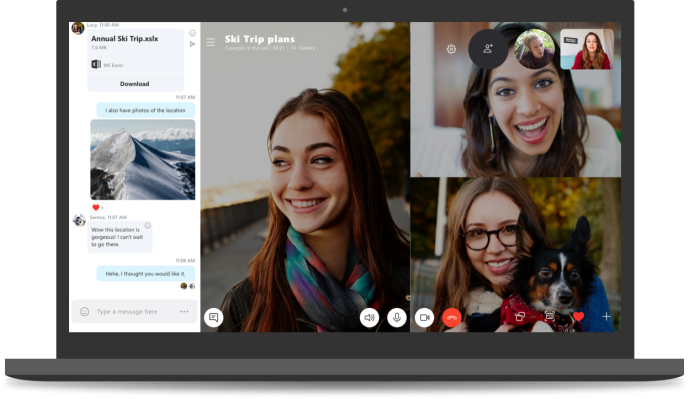 Skype 8.0 se lanza en el escritorio con video HD, y pronto encriptación y grabación de llamadas