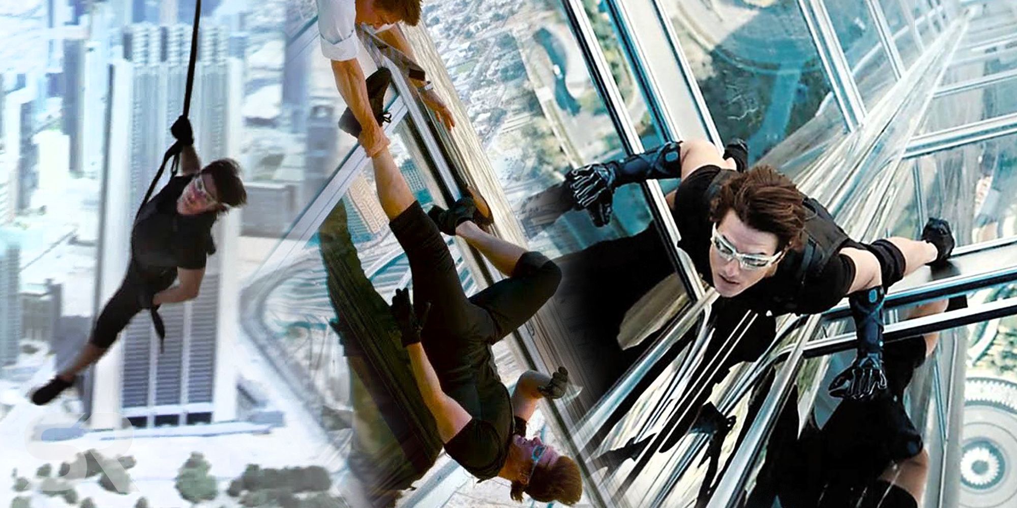Mission Impossible 4 Crew rompió 35 ventanas para Burj Khalifa Dubai Stunt