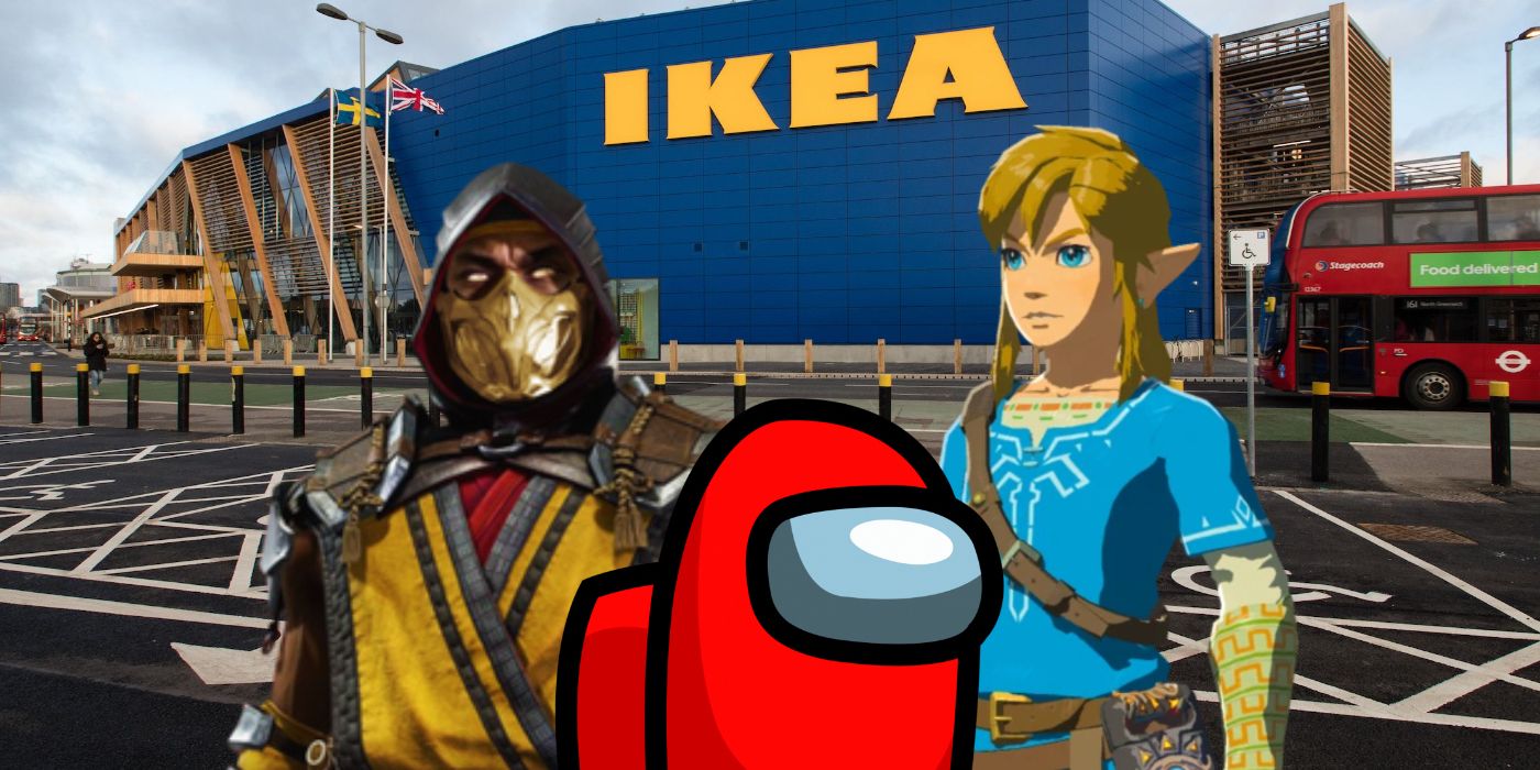 Mortal Kombat, entre nosotros y más referenciados en una pantalla falsa de IKEA