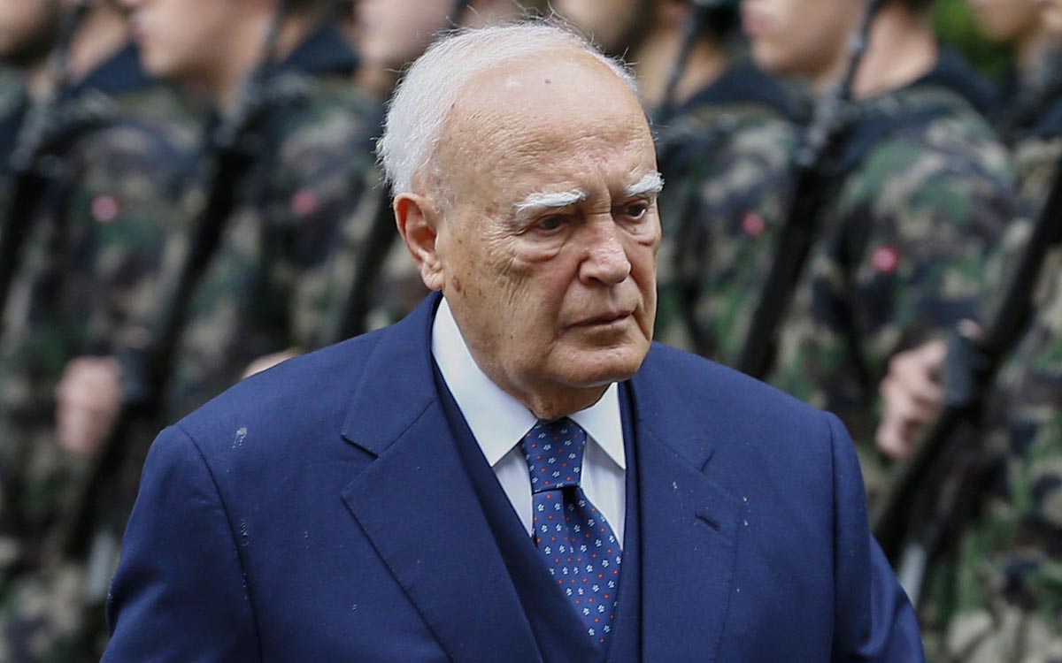 Muere el expresidente de Grecia Karolos Papoulias; combatió a los nazis en su juventud