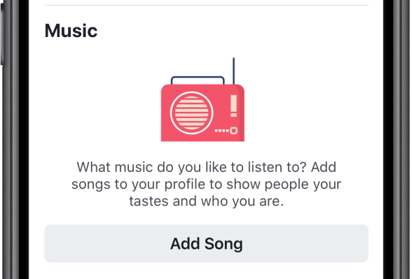 Myspace renace!  Facebook te permitirá anclar clips de canciones a tu perfil