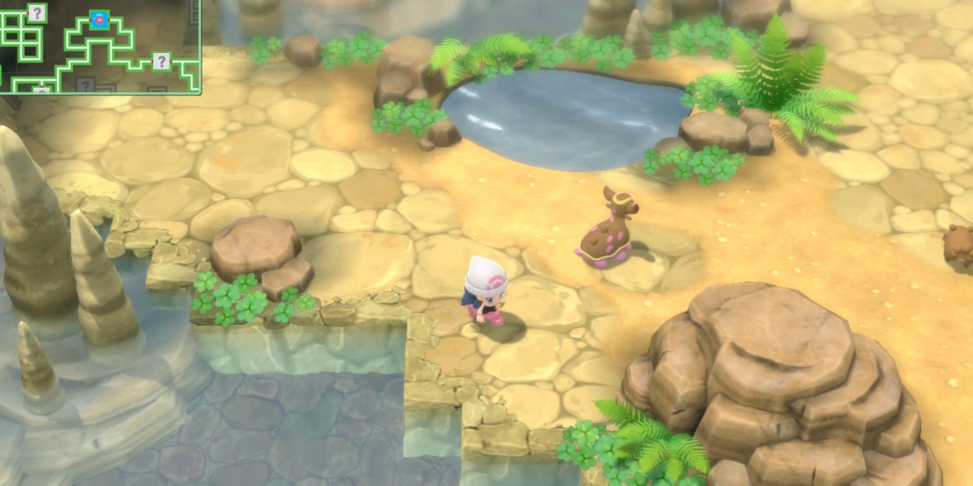 Pokémon Legends: Arceus puede tener su propio gran subterráneo al estilo BDSP