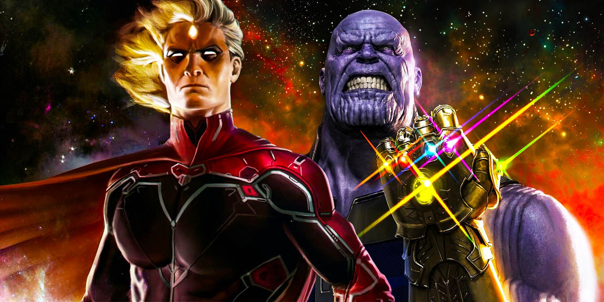 Por qué Adam Warlock confía en Thanos en secreto (y lo trata como a un héroe)