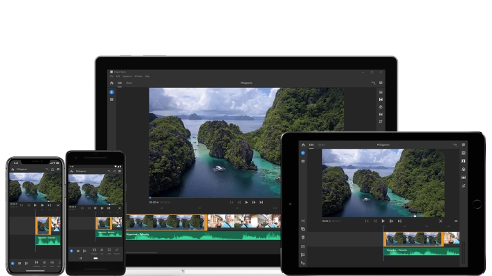 Premiere Rush CC es la nueva herramienta de edición de video todo en uno de Adobe para computadoras de escritorio y dispositivos móviles