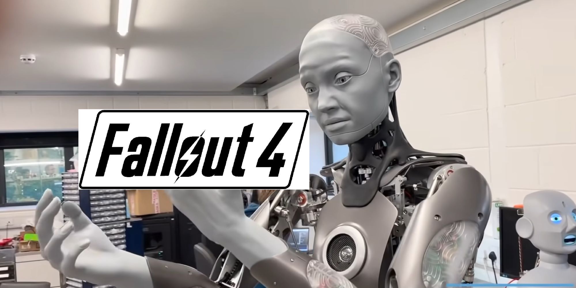 Robot humanoide hiperrealista parece un sintetizador de Fallout 4