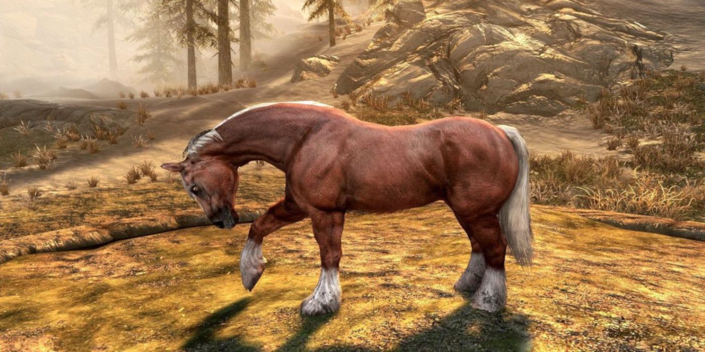 Skyrim: Cómo encontrar (y domesticar) caballos salvajes