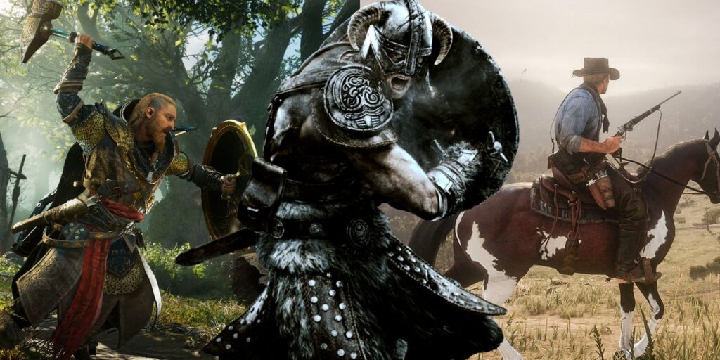 Skyrim y los juegos de mundo abierto más inmersivos para explorar