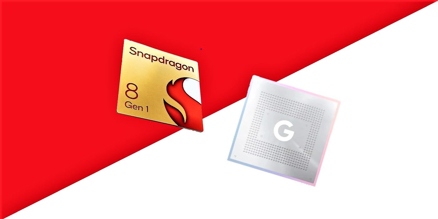 Snapdragon 8 Gen 1 vs.  Tensor: Qualcomm y Google Chips comparados
