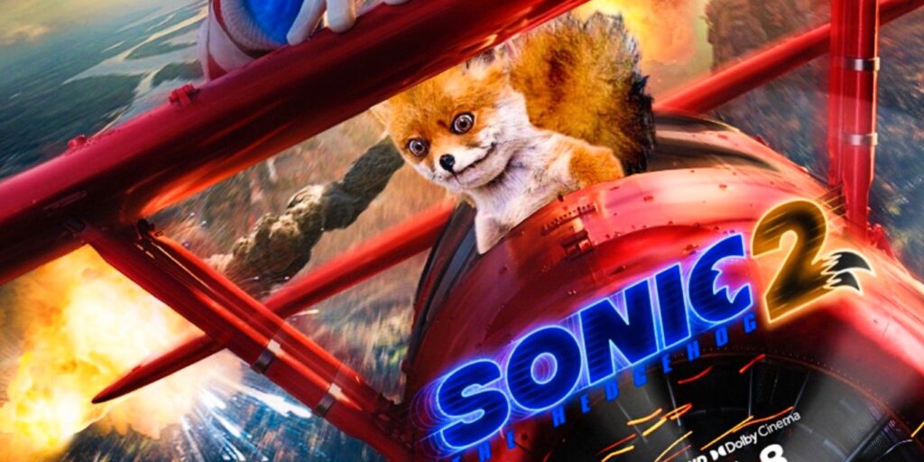Sonic The Hedgehog 2 Poster Art reemplaza las colas con Stoned Fox Meme
