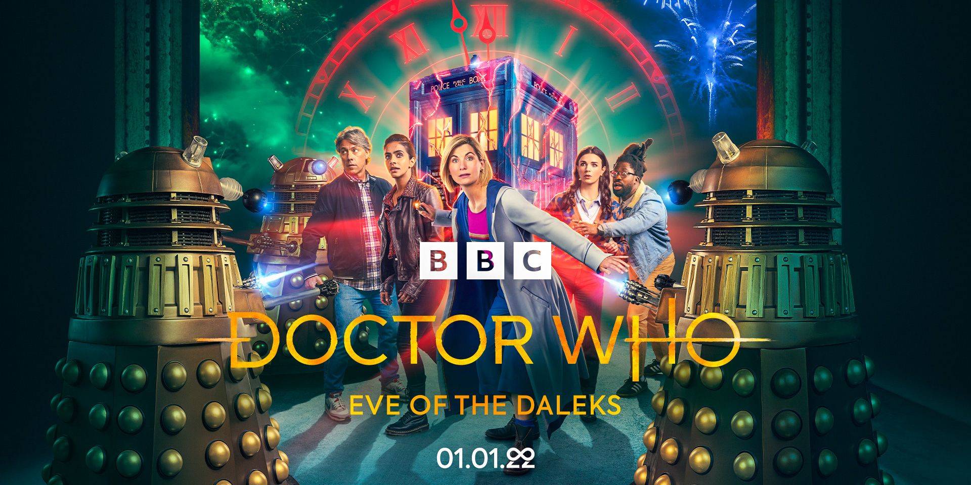 Tráiler especial de Año Nuevo de la temporada 13 de Doctor Who: Daleks in a Time Loop