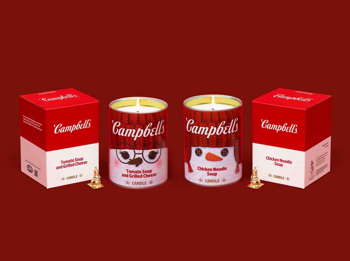 Campbell’s presenta velas con aroma a sopa