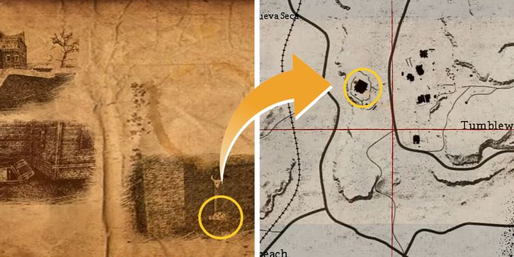 Mapas del tesoro en Red Dead Redemption 2: Localización y Recompensas