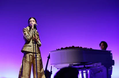 Lorde, durante una actuación en el Museo Guggenheim de Nueva York en noviembre de 2021.