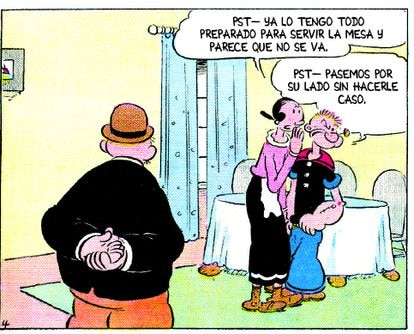 Imagen del cómic 'Popeye', de Kraken.