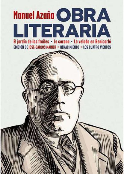 portada 'Obra Literaria Manuel Azaña'. editorial RENACIMIENTO