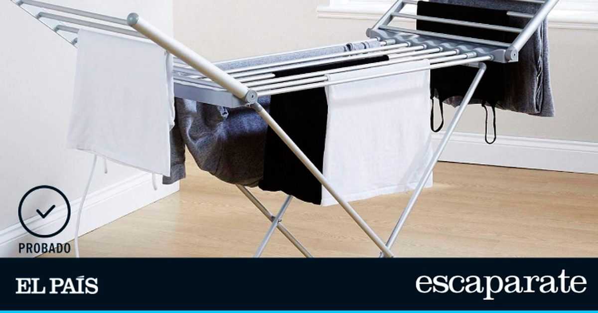 Los mejores tendederos eléctricos para eliminar la humedad de la ropa