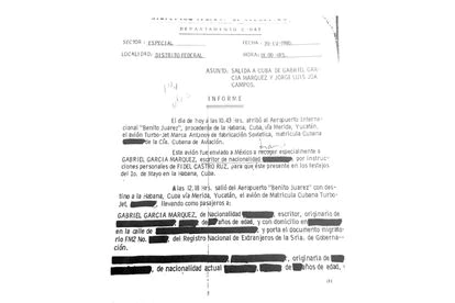 Archivos de la agencia de espionaje mexicana.