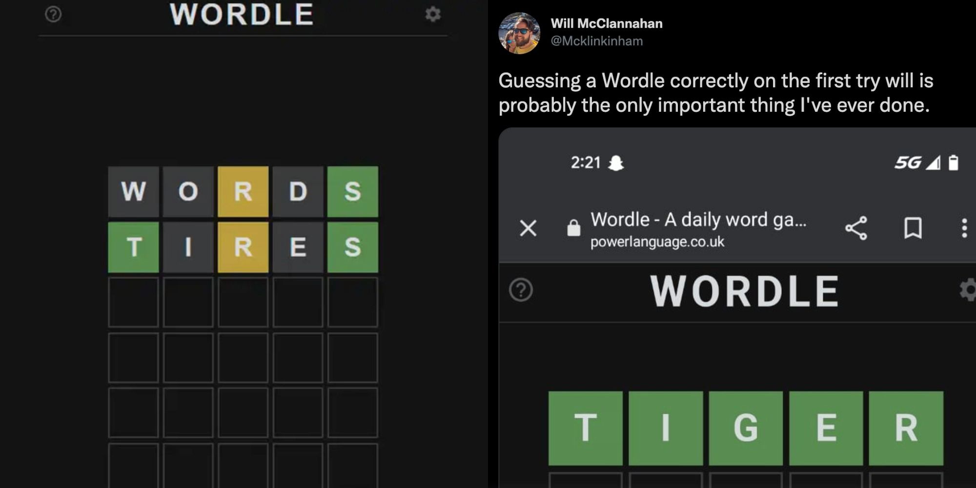 Los memes y tweets más divertidos sobre el juego viral Wordle
