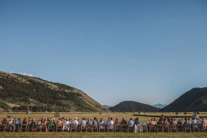 Reunión en el rancho Mead en Jackson Hole (Wyoming, EE UU), en 2016.