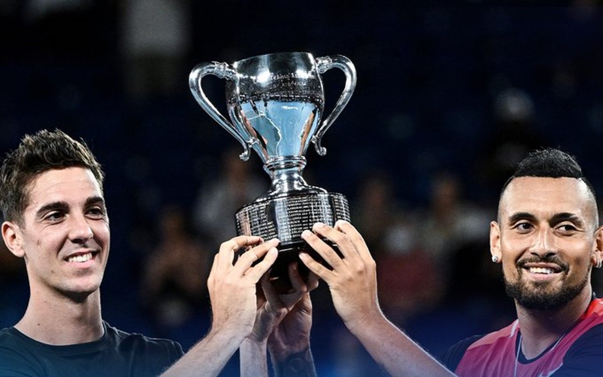 Abierto de Australia: Se coronan Kyrgios y Kokkinakis en dobles | Video