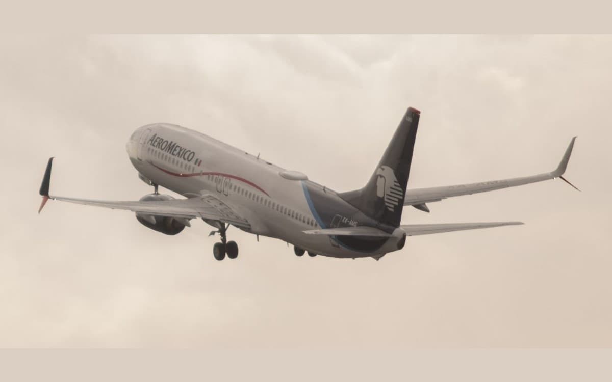 Aeroméxico explica el incidente durante aterrizaje en el AICM