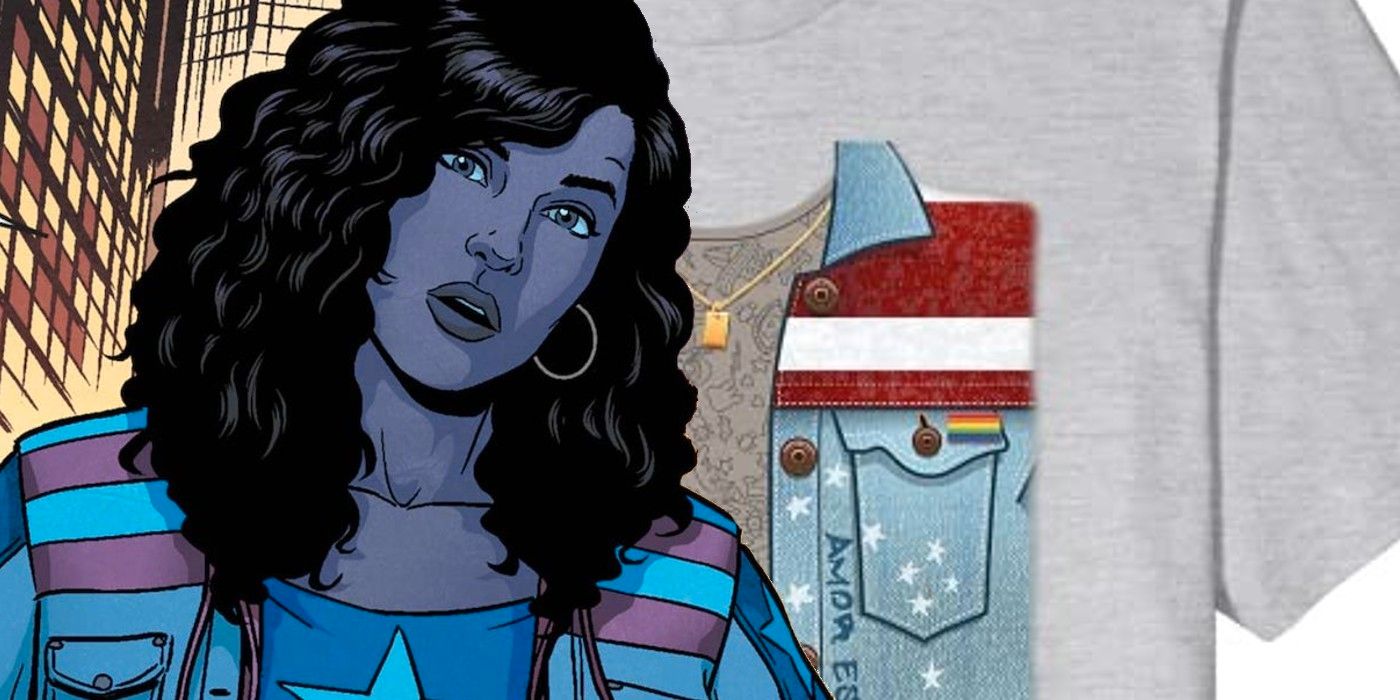 America Chavez Doctor Strange 2 Merch incluye bandera LGBTQ +