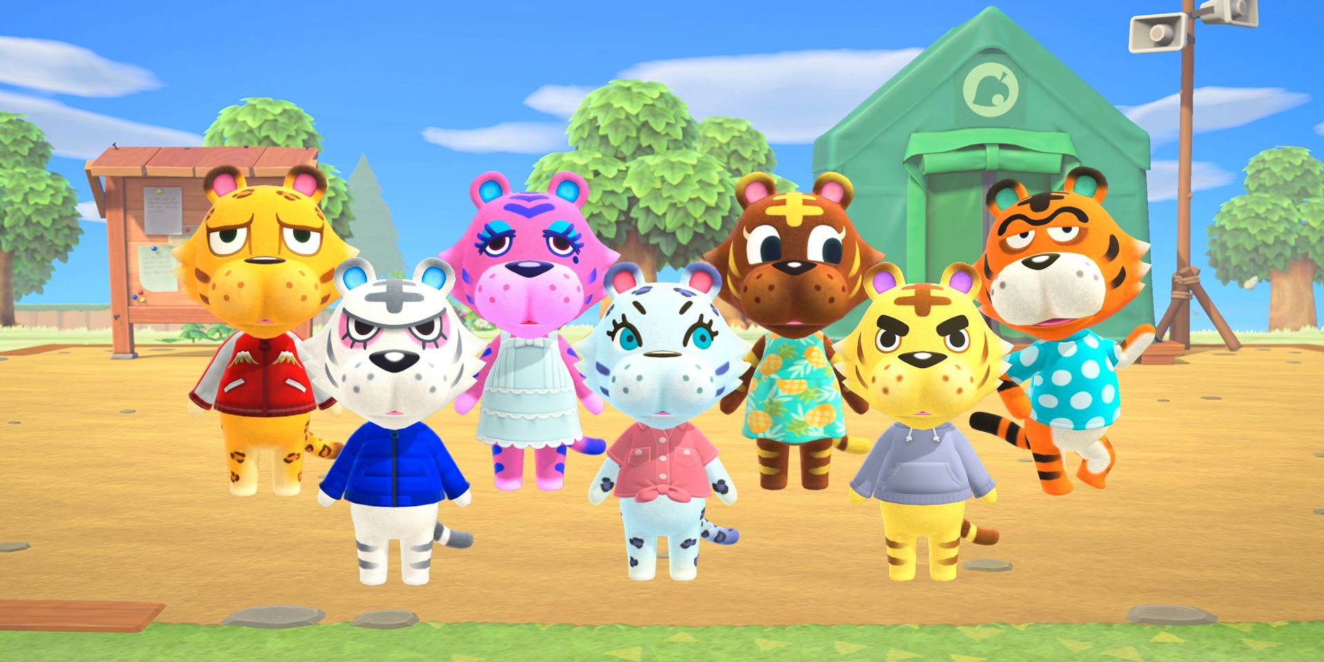 Animal Crossing: Cómo conseguir a todos los aldeanos tigre