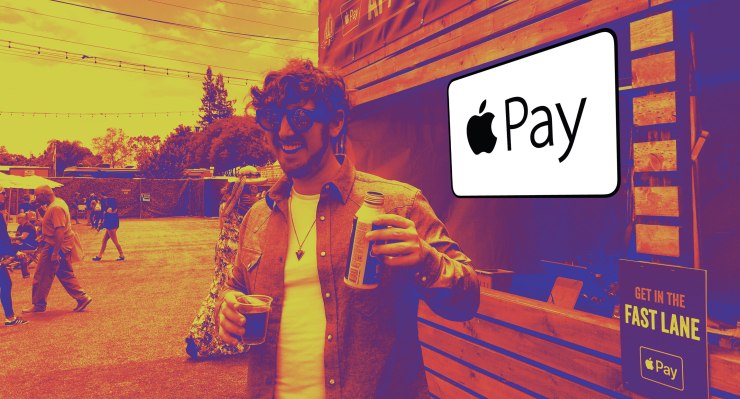 Apple Pay prueba ‘pedir por adelantado’ para bebidas en festivales de música