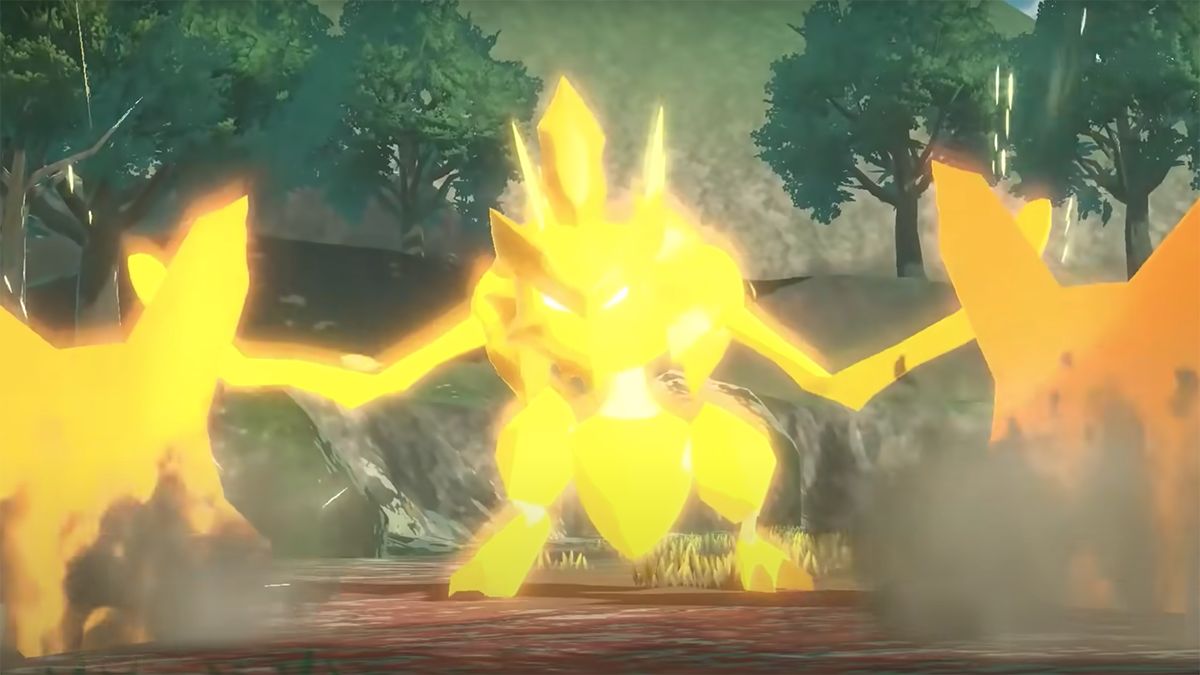 Arceus hace un gran cambio en el movimiento clásico de Pokémon