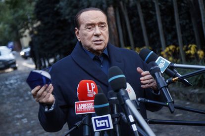 Berlusconi se dirigía a los medios de comunicación, el pasado día 23 de diciembre en Roma.