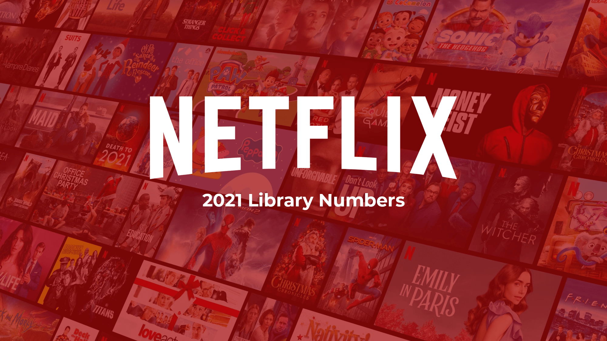 Biblioteca de Netflix en cifras 2021