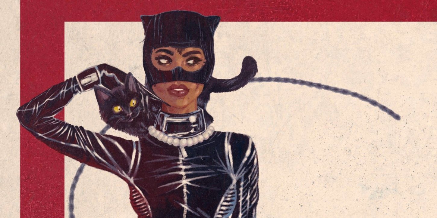 Catwoman se convierte en el personaje principal en el póster de The Batman Fan