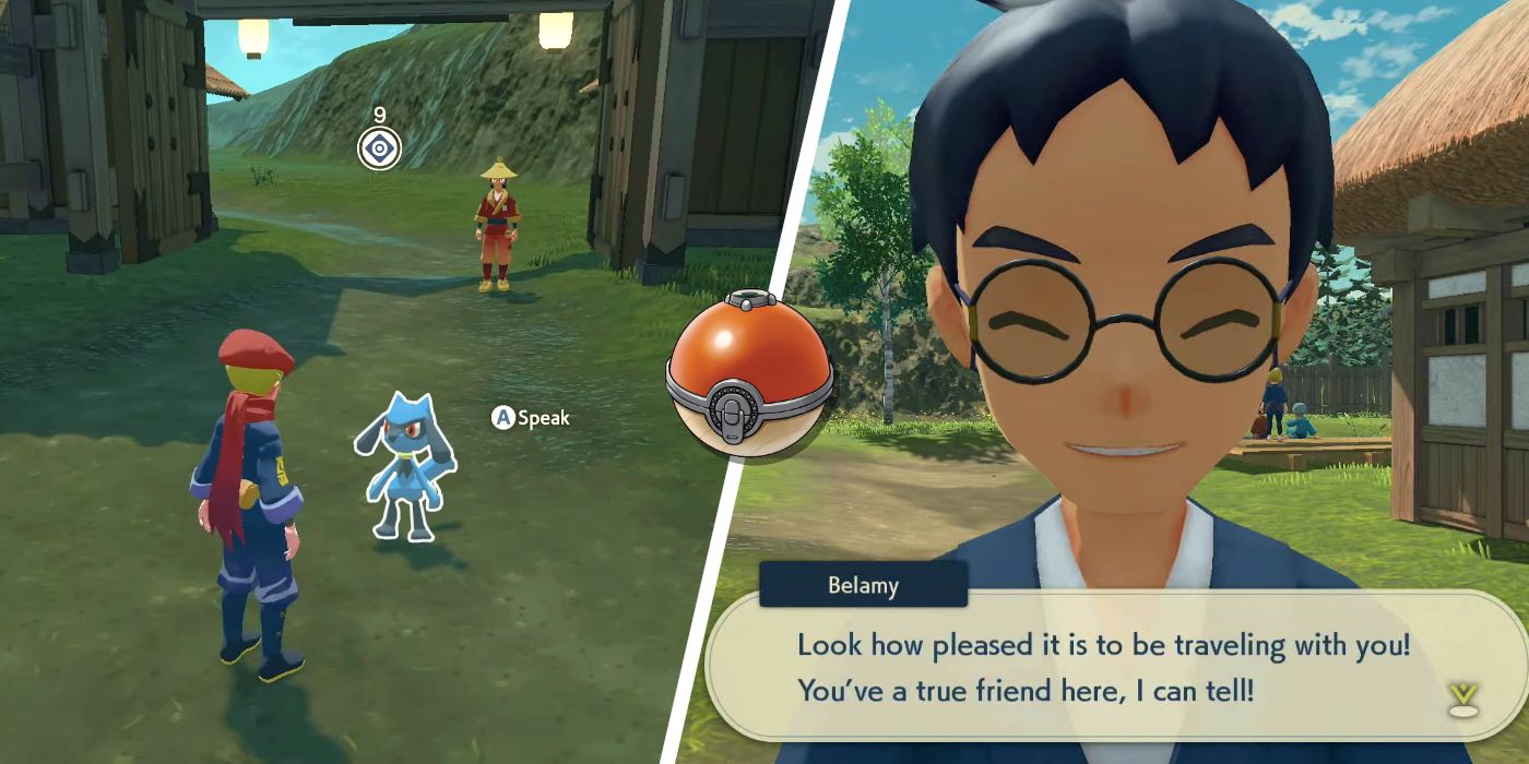 Cómo aumentar la amistad en Pokémon Legends: Arceus