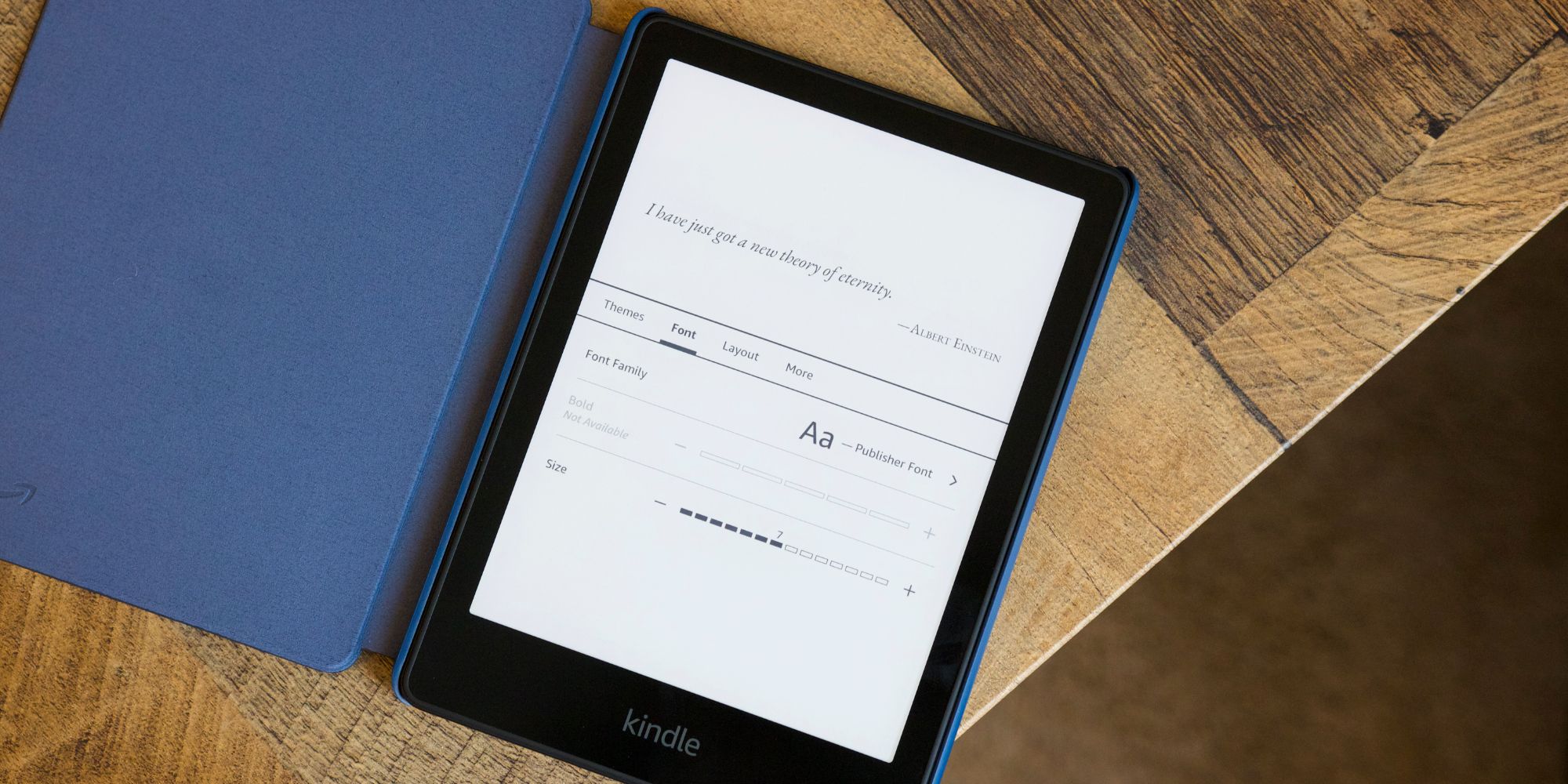 Cómo cambiar el tamaño de fuente de Amazon Kindle y hacer que el texto sea más fácil de leer